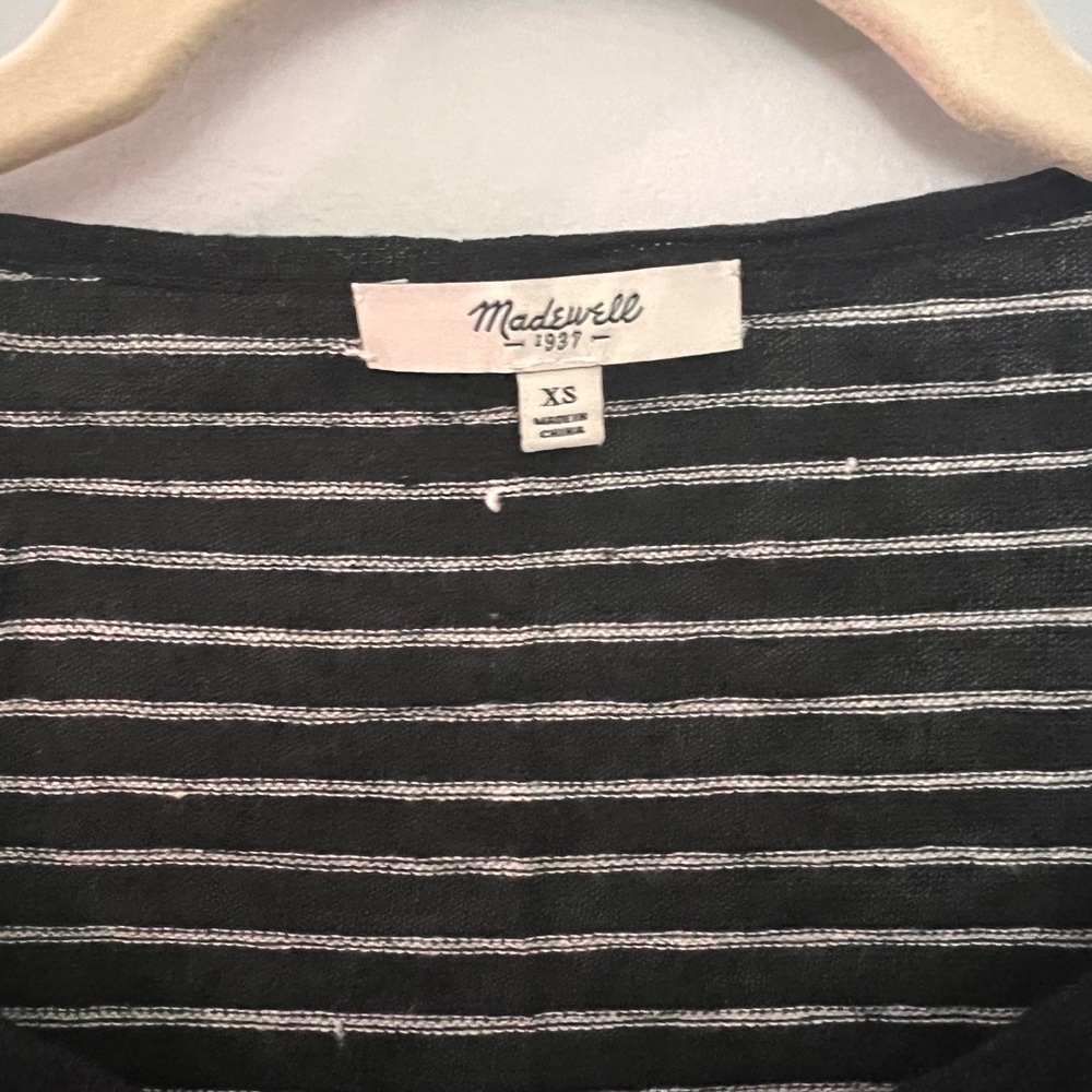 madewell linen crop top - Picture 3 of 7